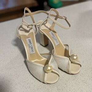 Jimmy Choo Pearl Wedding Heels